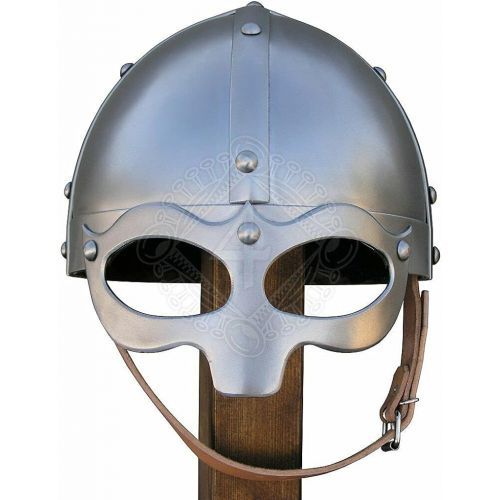 제네릭 할로윈 용품Generic 18 gauge Steel Warrior Medieval Traditional Viking helmet Halloween Costume