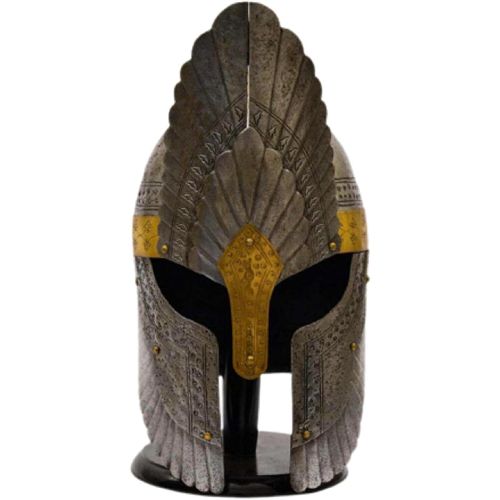 제네릭 할로윈 용품Generic Fully Functional Lord Of The Rings Elendil Helmet Crusader Centurion Bird Helmet The Elite Knight Helmet~Medieval Wearable Helmet~Gift Items
