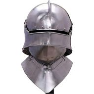 Generic Medieval Crusader Helmet Bettlefield/Halloween Templar Costume Cosplay A54 16ga By MEDIEVAL ARMOR.