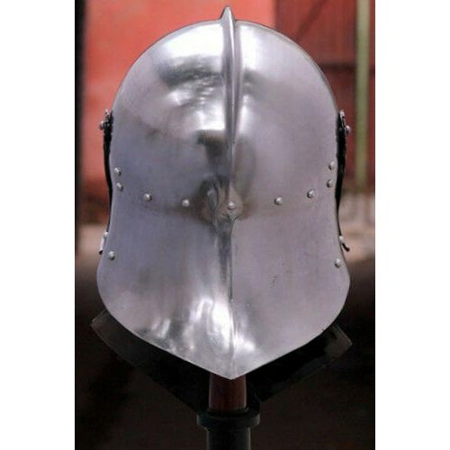 제네릭 할로윈 용품Generic Medieval Crusader Helmet Bettlefield/Halloween Templar Costume Cosplay A54 16ga By MEDIEVAL ARMOR.