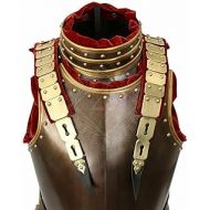 할로윈 용품Generic GlobalMart Medieval Knight Cuirass Prince Eugene of Savoy Warrior Breastplate With Gorget Halloween Costume