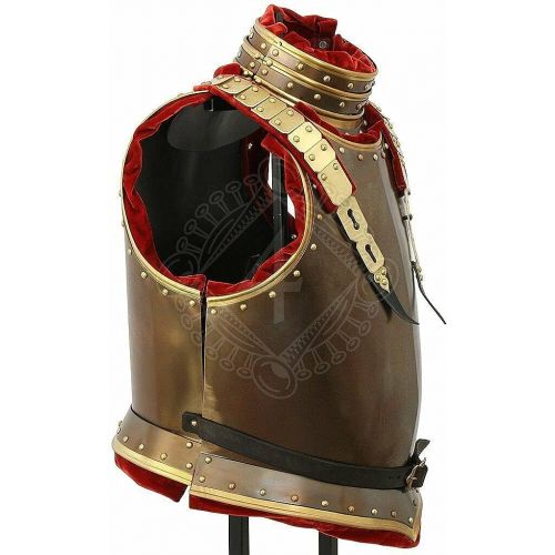 제네릭 할로윈 용품Generic GlobalMart Medieval Knight Cuirass Prince Eugene of Savoy Warrior Breastplate With Gorget Halloween Costume