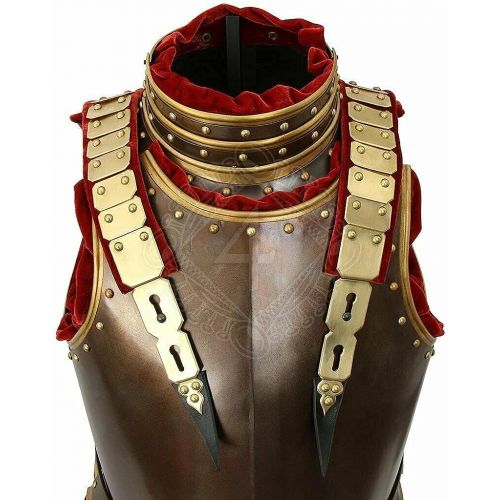 제네릭 할로윈 용품Generic GlobalMart Medieval Knight Cuirass Prince Eugene of Savoy Warrior Breastplate With Gorget Halloween Costume