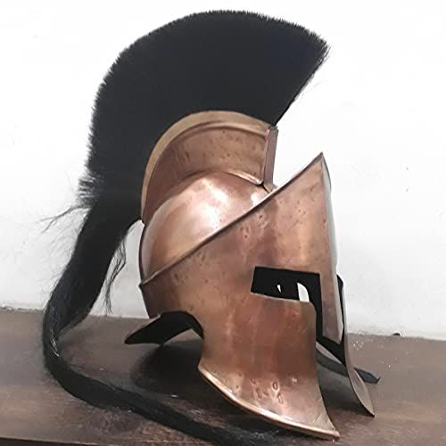 제네릭 할로윈 용품Generic GlobalMart Spartan King Leonidas 300 Helmet Warrior Costume Medieval Helmet Liner SCA Gift Halloween costume