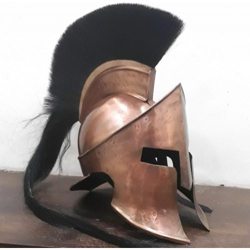 제네릭 할로윈 용품Generic GlobalMart Spartan King Leonidas 300 Helmet Warrior Costume Medieval Helmet Liner SCA Gift Halloween costume