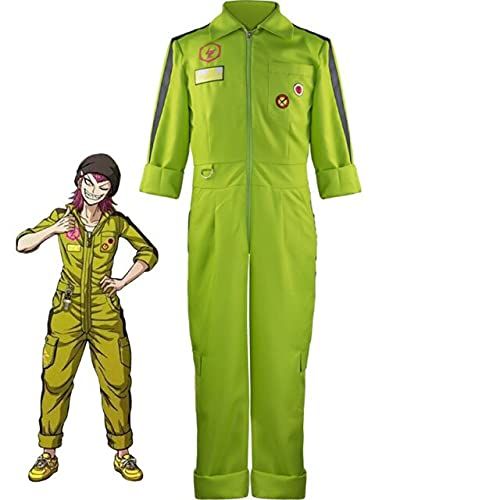 제네릭 할로윈 용품Generic PanCakeSwap - Super Danganronpa 2 Kazuichi Souda Cosplay Costume Full Set Men Women Jumpsuit Halloween Clothes - A1 - M-54245