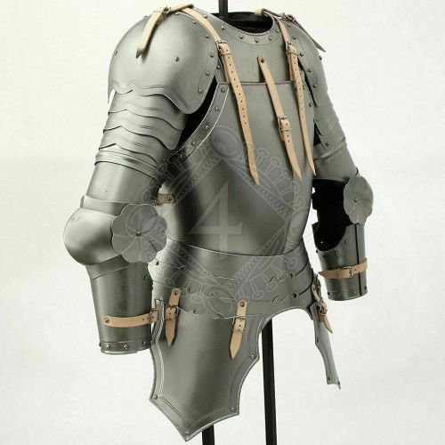 제네릭 할로윈 용품Generic GlobalMart Antique Medieval 18 gauge Steel Half-suit of armour, Mid-15th century Body Armor Halloween costume