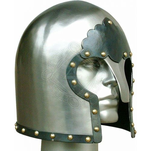 제네릭 할로윈 용품Generic GlobalMart 18 gauge Steel Medieval Special Helmet after Italian barbute Helmet Barbuta Helmet Halloween costume