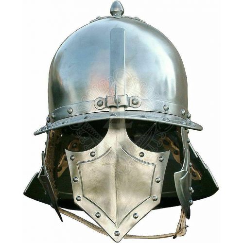 제네릭 할로윈 용품Generic GlobalMart 18 gauge Steel Medieval Pappenheimer Armor Helmet Halloween Costume Halloween costume