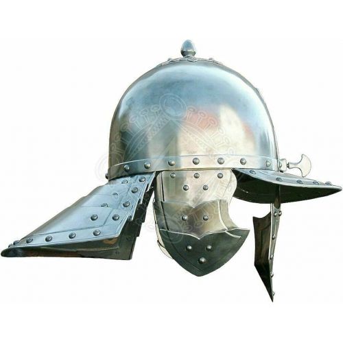 제네릭 할로윈 용품Generic GlobalMart 18 gauge Steel Medieval Pappenheimer Armor Helmet Halloween Costume Halloween costume