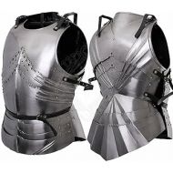 Generic GlobalMart Medieval Knight Warrior Cuirass Gothic Larp Breastplate Front & Back Halloween costume