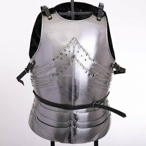 제네릭 할로윈 용품Generic GlobalMart Medieval Knight Warrior Cuirass Gothic Larp Breastplate Front & Back Halloween costume