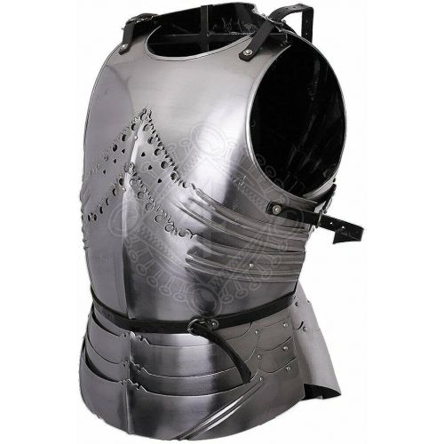 제네릭 할로윈 용품Generic GlobalMart Medieval Knight Warrior Cuirass Gothic Larp Breastplate Front & Back Halloween costume