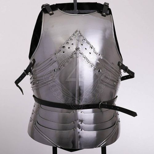 제네릭 할로윈 용품Generic GlobalMart Medieval Knight Warrior Cuirass Gothic Larp Breastplate Front & Back Halloween costume