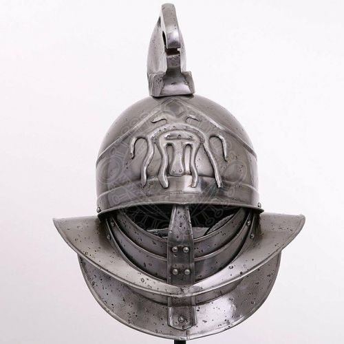 제네릭 할로윈 용품Generic GlobalMart 18 gauge Steel Medieval Gladiator Steel Helmet after a Weisenau Find Halloween costume