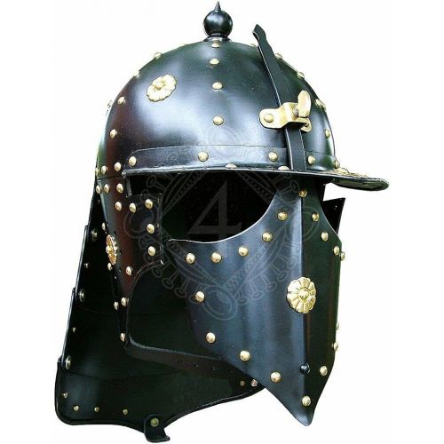 제네릭 할로윈 용품Generic GlobalMart 18 gauge Steel Medieval Burgundian Helmet, Pappenheimer Helmet Halloween costume