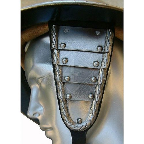 제네릭 할로윈 용품Generic 18 gauge Steel Medieval Knight Spanish Morion, open helmet 16th century Halloween Costume
