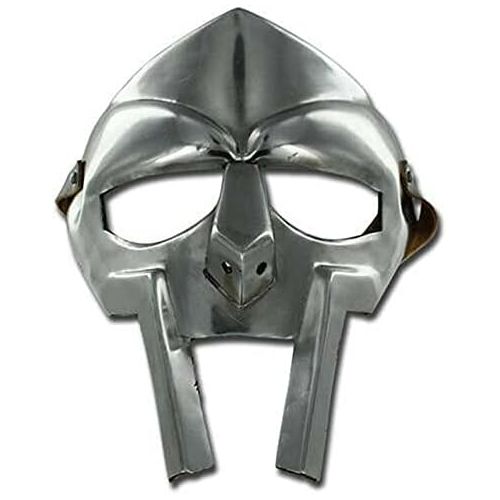 제네릭 할로윈 용품Generic GlobalMart MFDoom Face Mask Steel Finish / Armor Face Cover/Roman-Armor Doom mask Halloween costume
