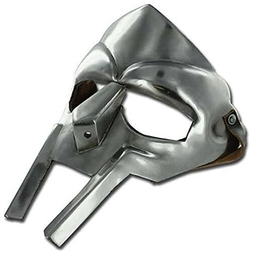 제네릭 할로윈 용품Generic GlobalMart MFDoom Face Mask Steel Finish / Armor Face Cover/Roman-Armor Doom mask Halloween costume
