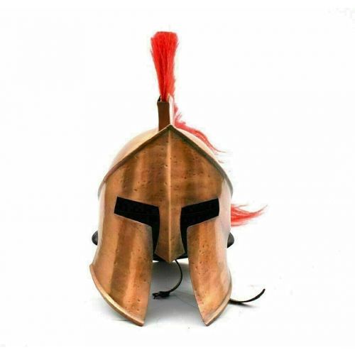 제네릭 할로윈 용품Generic GlobalMart Medieval Spartan Greek 300 Armor Steel Helmet King Leonidas sca/larp/cosplay Halloween costume