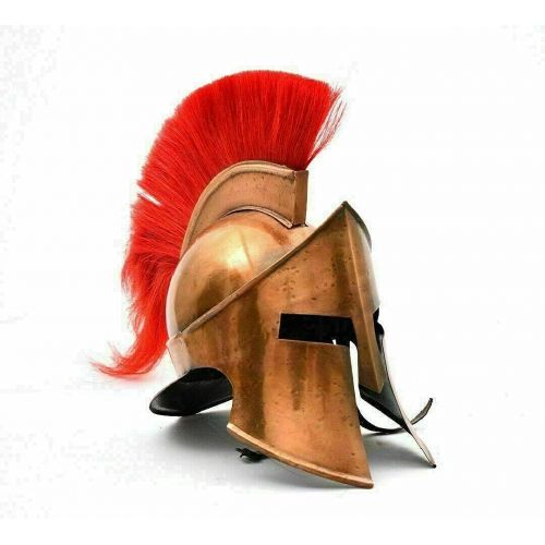 제네릭 할로윈 용품Generic GlobalMart Medieval Spartan Greek 300 Armor Steel Helmet King Leonidas sca/larp/cosplay Halloween costume