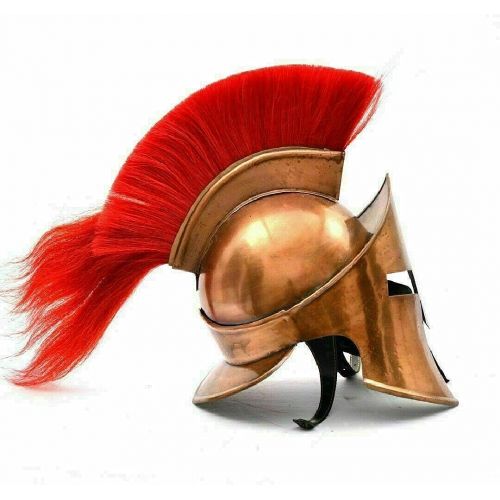 제네릭 할로윈 용품Generic GlobalMart Medieval Spartan Greek 300 Armor Steel Helmet King Leonidas sca/larp/cosplay Halloween costume