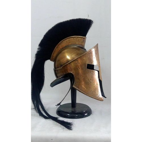 제네릭 할로윈 용품Generic GlobalMart Collectible 300 Movie Spartan King Leonidas Medieval Roman Helmet Halloween Costumes Gift