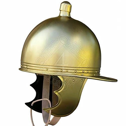 제네릭 할로윈 용품Generic GlobalMart 18 gauge Steel Medieval Roman Montefortino Helmet Halloween Show Gift Halloween costume