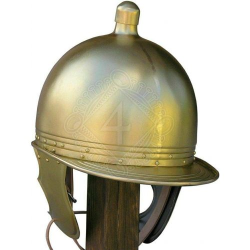 제네릭 할로윈 용품Generic GlobalMart 18 gauge Steel Medieval Roman Montefortino Helmet Halloween Show Gift Halloween costume