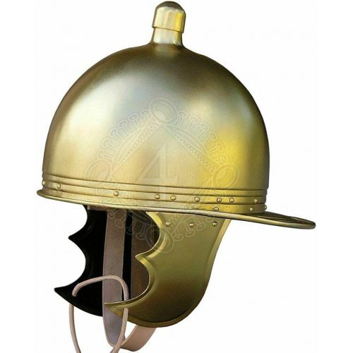 제네릭 할로윈 용품Generic GlobalMart 18 gauge Steel Medieval Roman Montefortino Helmet Halloween Show Gift Halloween costume