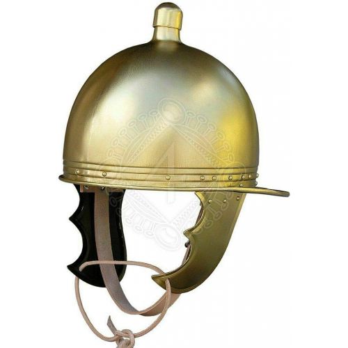 제네릭 할로윈 용품Generic GlobalMart 18 gauge Steel Medieval Roman Montefortino Helmet Halloween Show Gift Halloween costume