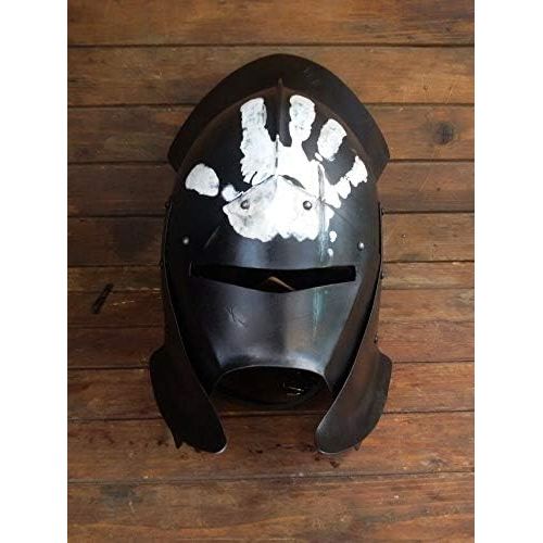 제네릭 할로윈 용품Generic Medieval Dwarves Uruk-Hai Helmet Helmet LOTR Halloween Costume