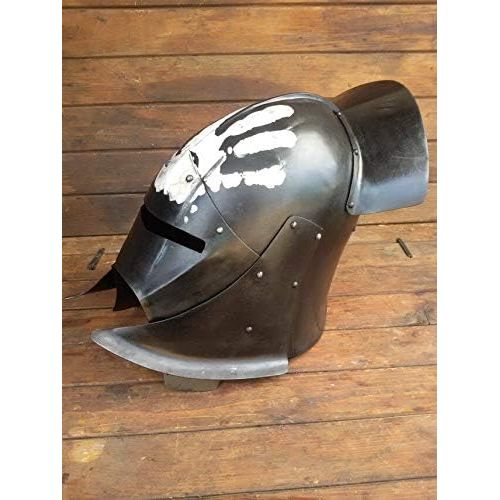 제네릭 할로윈 용품Generic Medieval Dwarves Uruk-Hai Helmet Helmet LOTR Halloween Costume