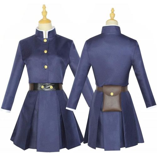 제네릭 할로윈 용품Generic Jujutsu Kaisen Costume Kugisaki Nobara Cosplay Woman skirt suit Cartoon campus theme costumes