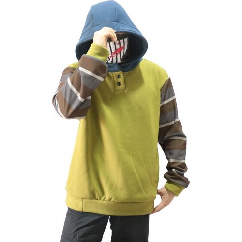 제네릭 할로윈 용품Generic Halloween Cosplay Creepy Costume Toby Hoodie Mens Creative Thicken Sweater