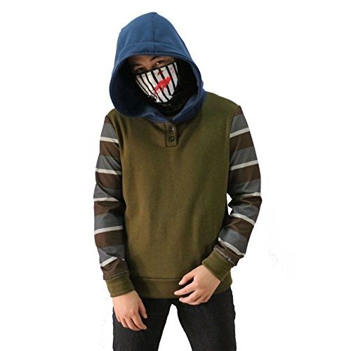 제네릭 할로윈 용품Generic Halloween Cosplay Creepy Ticci Toby Hoodie Mens Thicken Sweater