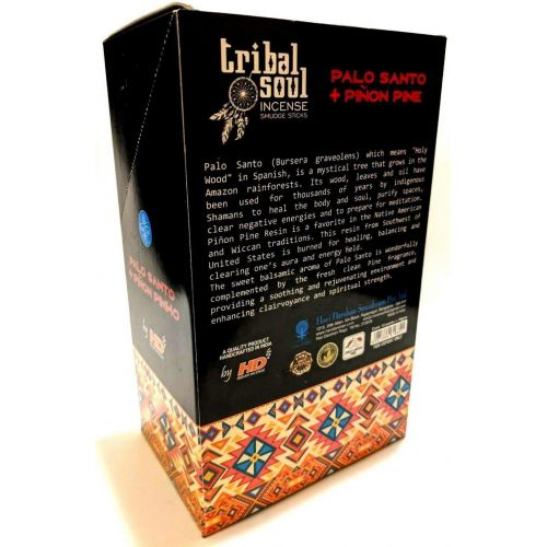 제네릭 인센스스틱 Generic Triabl Soul Palo Santo + Pinon Pine Incense Smudge Sticks (Retail Box - 180grams)