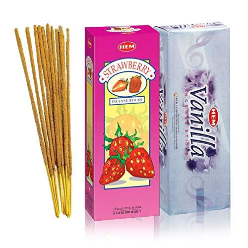 제네릭 인센스스틱 Generic Hem Strawberry & Vanilla Incense Sticks Pair, 240 Sticks Total