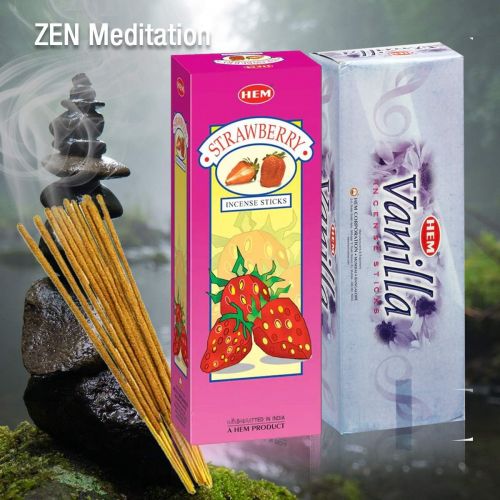 제네릭 인센스스틱 Generic Hem Strawberry & Vanilla Incense Sticks Pair, 240 Sticks Total