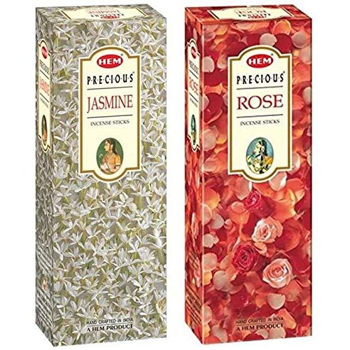 제네릭 인센스스틱 Generic Hem Jasmine & Rose Incense Sticks (Pack of 2 Boxes)