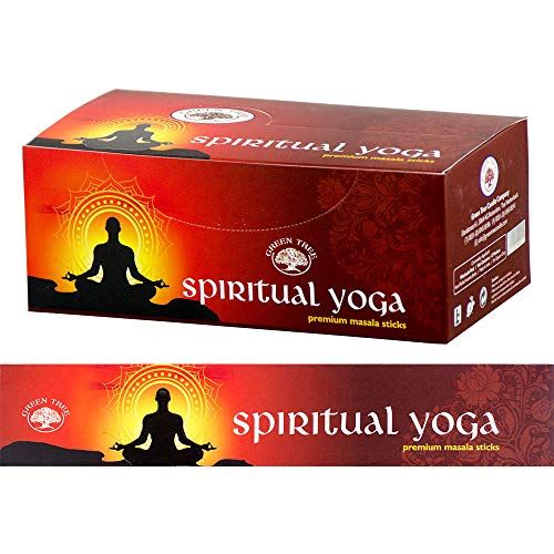 제네릭 인센스스틱 Generic Green Tree Spiritual Yoga Incense Sticks (Retail Box - 144 Sticks in 12 Packs)