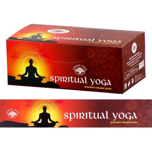 제네릭 인센스스틱 Generic Green Tree Spiritual Yoga Incense Sticks (Retail Box - 144 Sticks in 12 Packs)