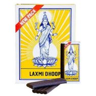 인센스스틱 Generic Indian Fancy Large Laxmi Dhoop-12 Packs (Pack of 8 Sticks ) for Puja, 12 x 8 = 96 Sticks, Pooja, Diwali, Ancient Vedic Rituals, Free Incense Holder