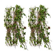Generic Set of 2 Miniatures Vine Plant Model for Scenery DIY Modification Accs