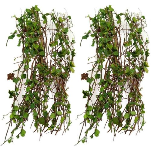 제네릭 Generic Set of 2 Miniatures Vine Plant Model for Scenery DIY Modification Accs
