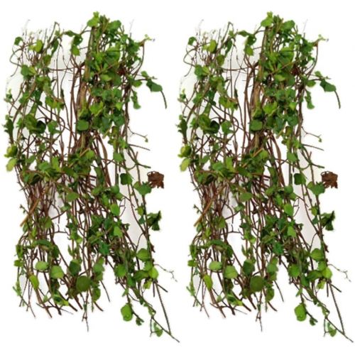 제네릭 Generic Set of 2 Miniatures Vine Plant Model for Scenery DIY Modification Accs