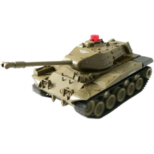 제네릭 Generic Remote Control Fighting Tanks Set, Realistic Sounds and Lights, Set of RC Radio Control Gaming Battle War Tanks, Great Gift Toy for Kids - Green