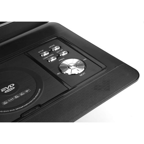 제네릭 Generic 15.4 Inch Portable EVD DVD Player (Universal Disc, Game, FM Radio, Analog TV, 3D Movie, 1366x1280)