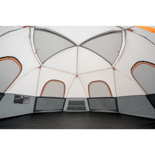 제네릭 Generic AFFORDABLE TOUGH COMFORTABLE EASY CARE, PITCH AND STORE ROOMY Ozark Trail 9-Person Sphere Tent with Rope Light, 2 Pockets, 1 Hanging Organizer And Electrical Port Access - Perfect