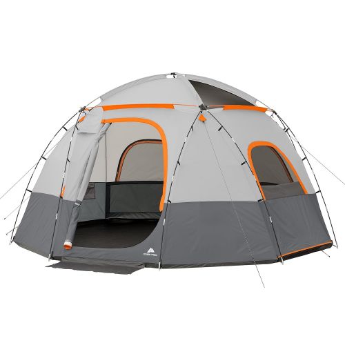 제네릭 Generic AFFORDABLE TOUGH COMFORTABLE EASY CARE, PITCH AND STORE ROOMY Ozark Trail 9-Person Sphere Tent with Rope Light, 2 Pockets, 1 Hanging Organizer And Electrical Port Access - Perfect